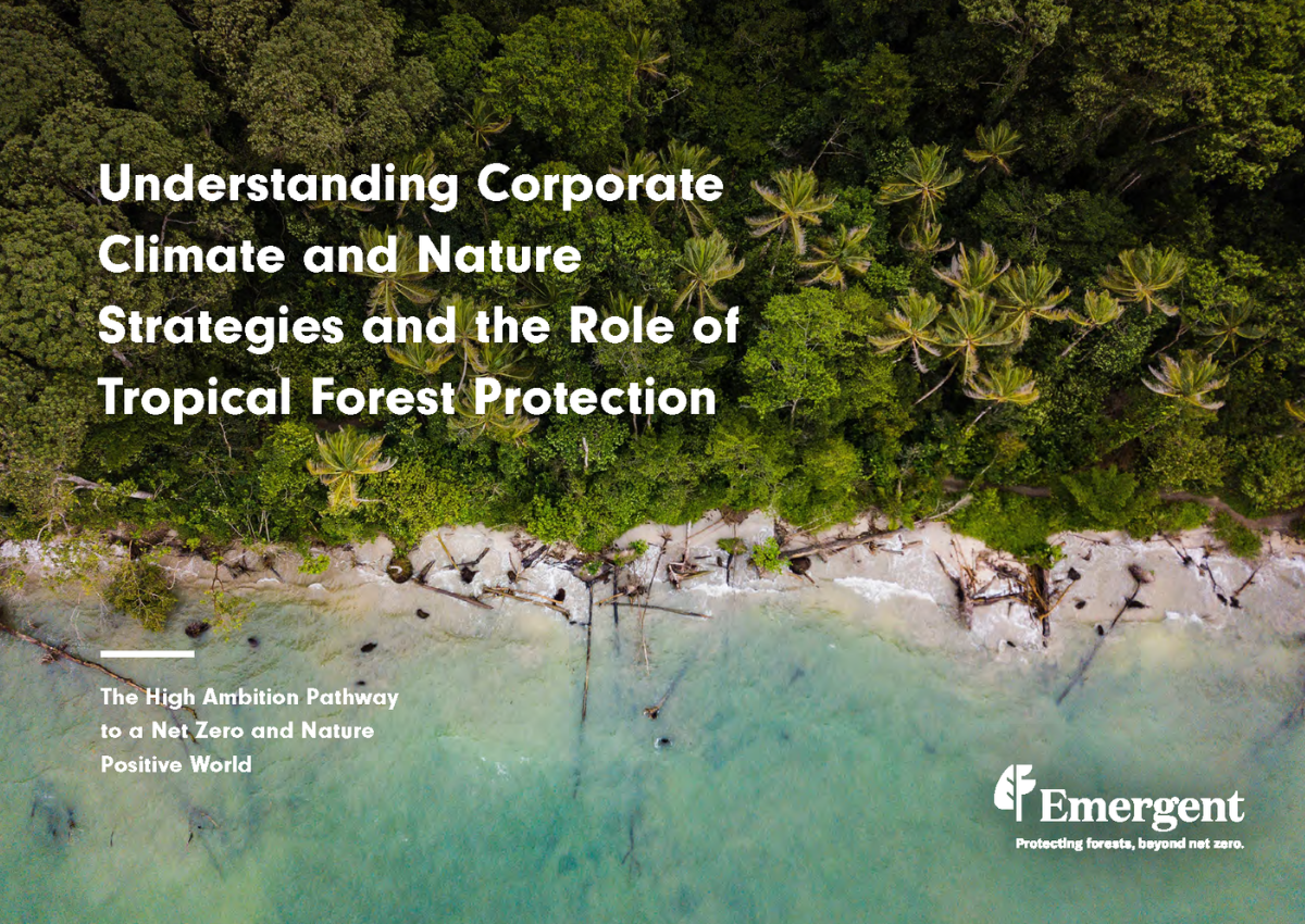 31 OCT 2022: Emergent launches white paper on corporate climate and nature claims