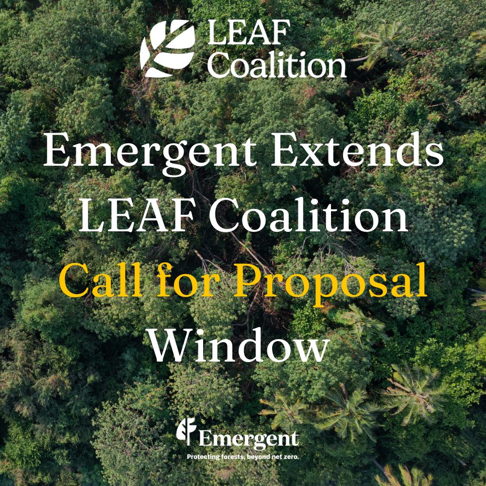 Emergent Extends LEAF Coalition Call for Proposal Window 